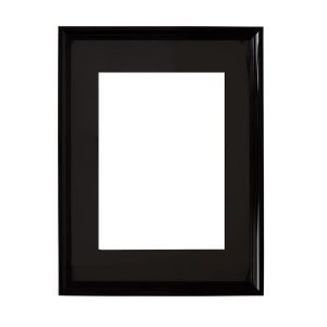 WOODEN PRINT FRAME (BLACK/BLACK)